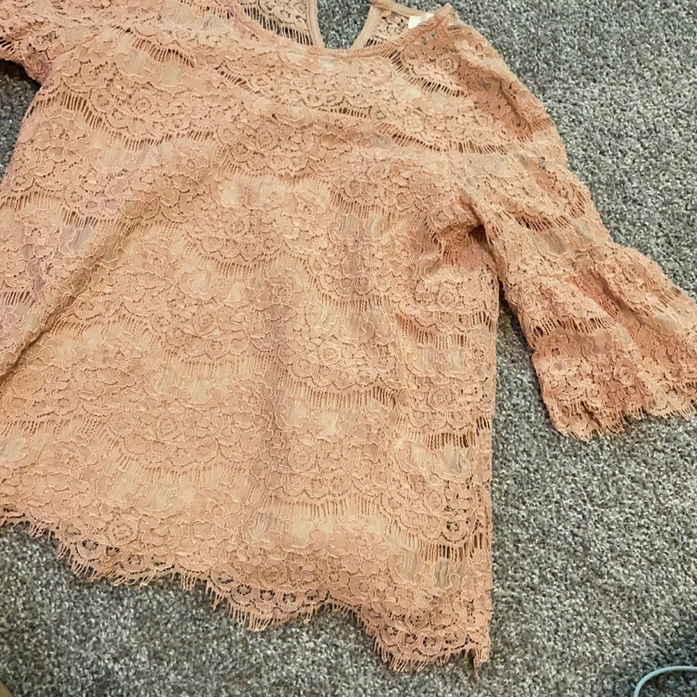 Light pink blouse
